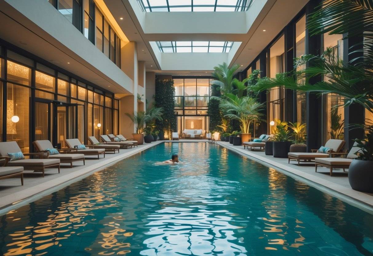 hotels with indoor pools near me