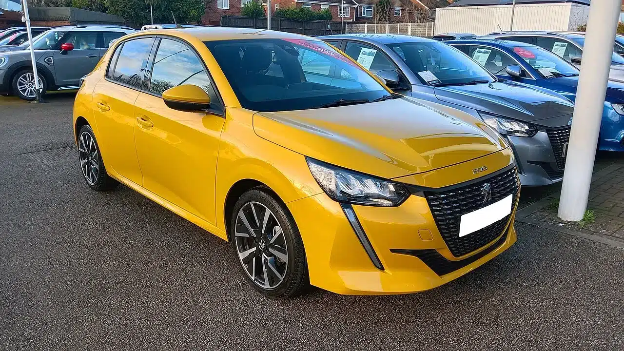 A compact new city car of the kind offered on a monthly car subscription